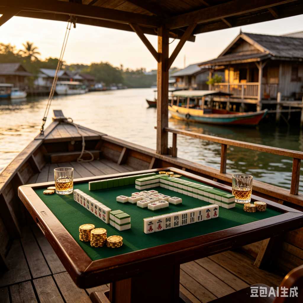 outdoor mahjong game set
