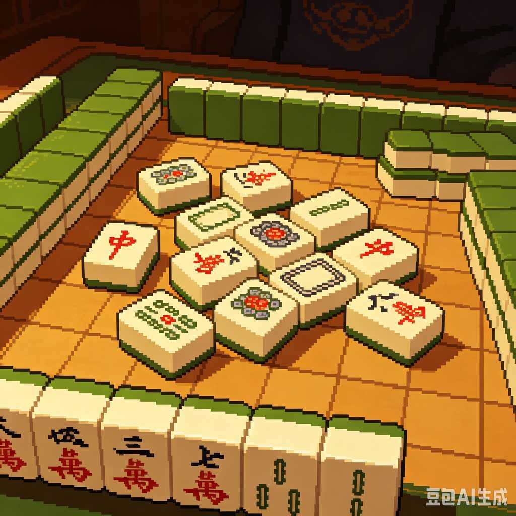 casual mahjong game set