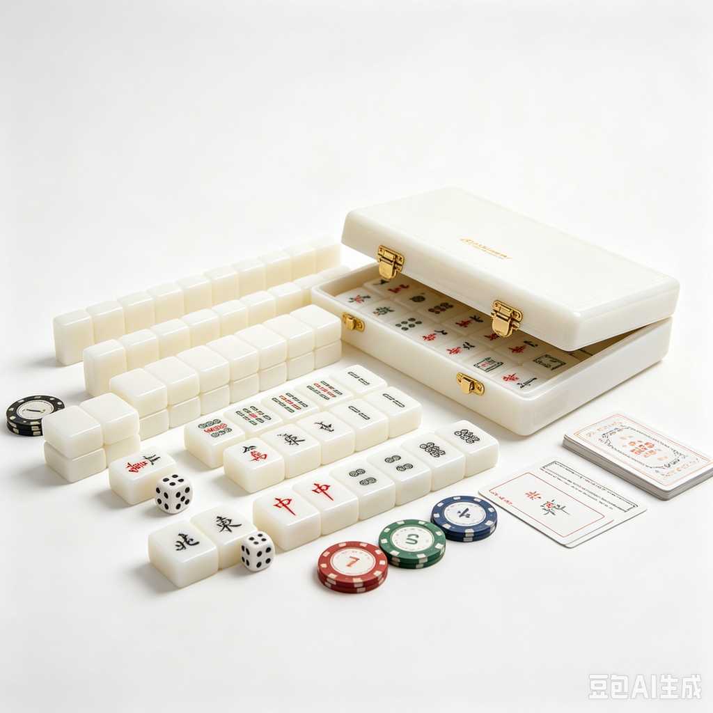 portable luxury mahjong set