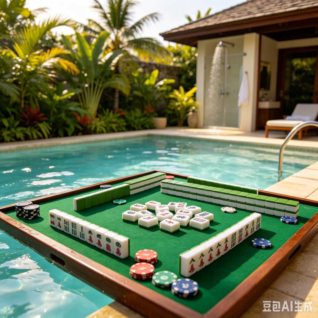 christmas gift mahjong set